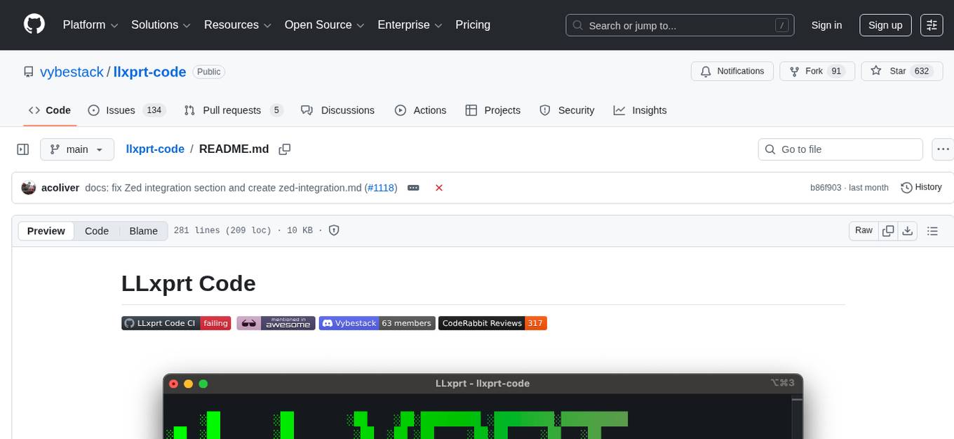 llxprt-code Screenshot