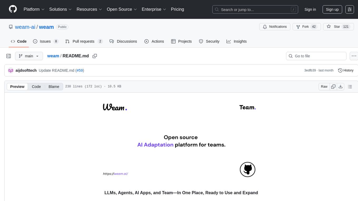 weam Screenshot