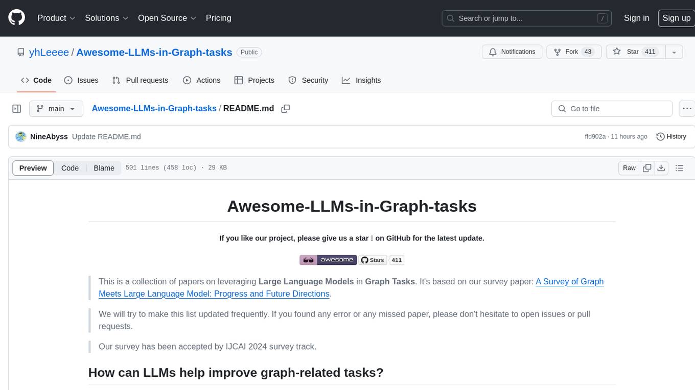 Awesome-LLMs-in-Graph-tasks Screenshot