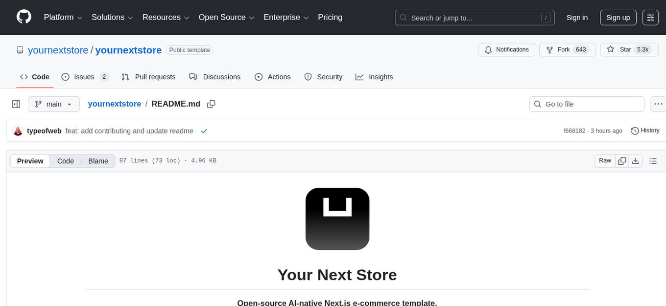 yournextstore Screenshot