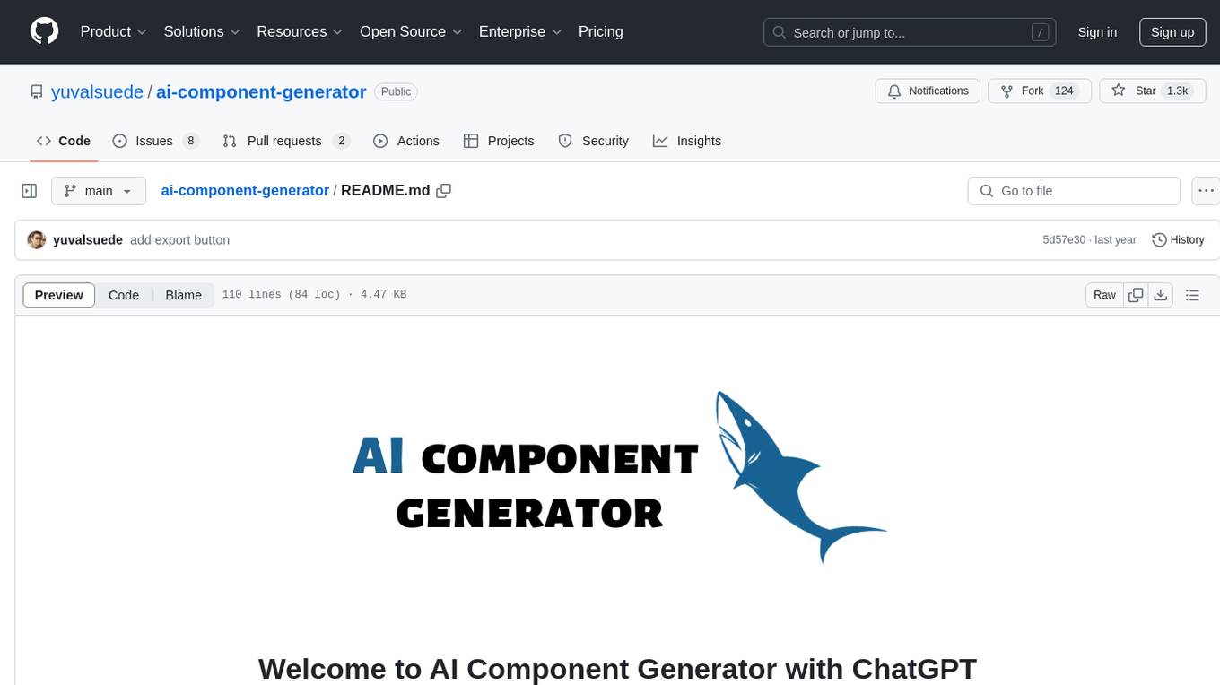 ai-component-generator Screenshot