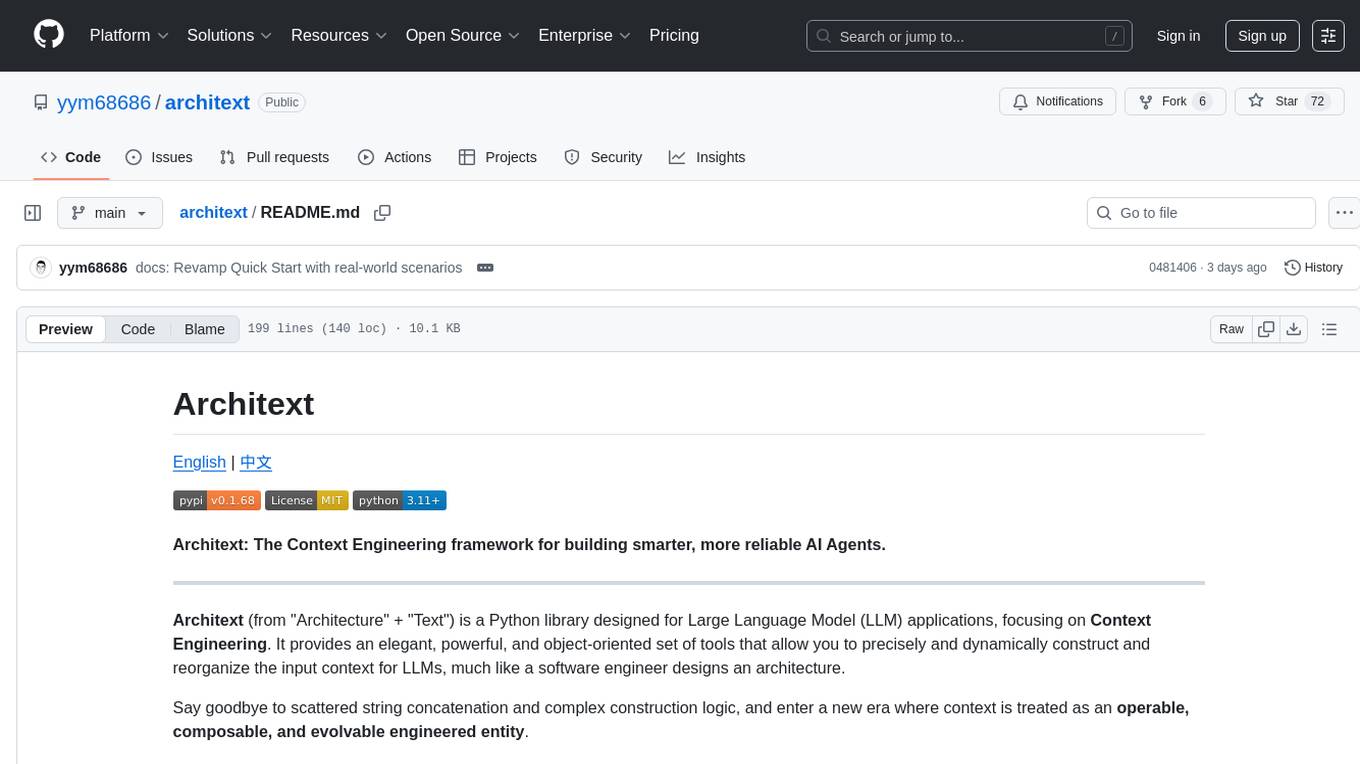 architext Screenshot