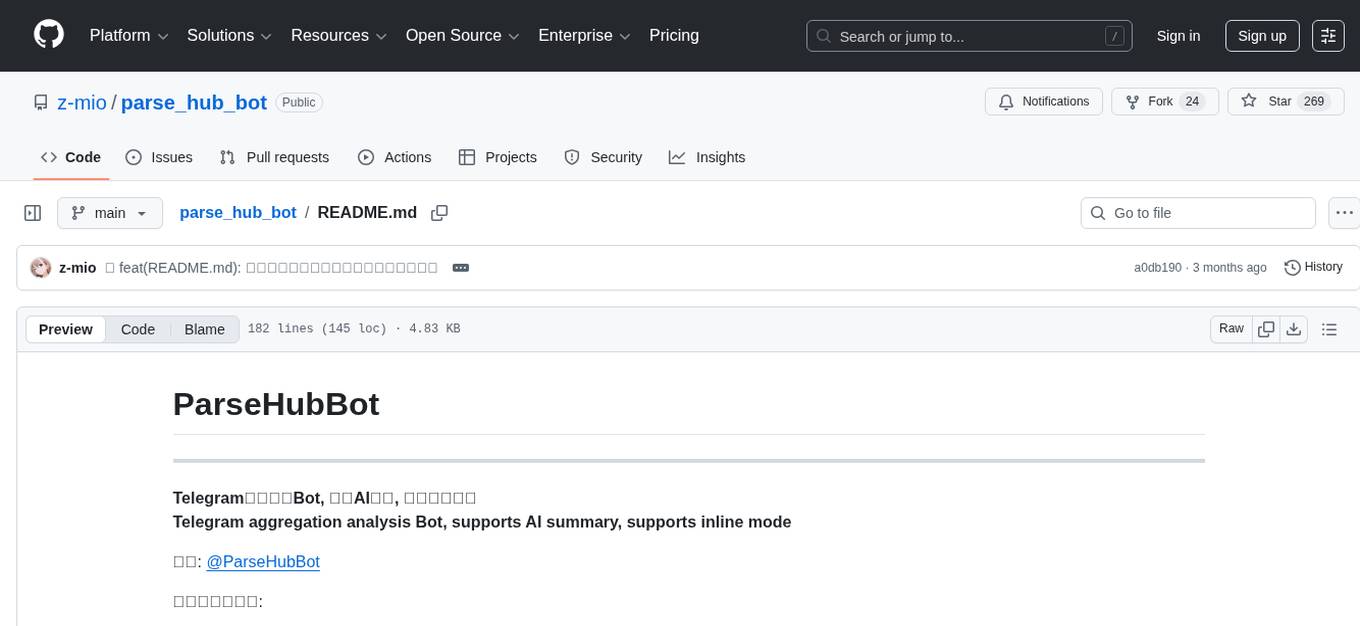 parse_hub_bot Screenshot