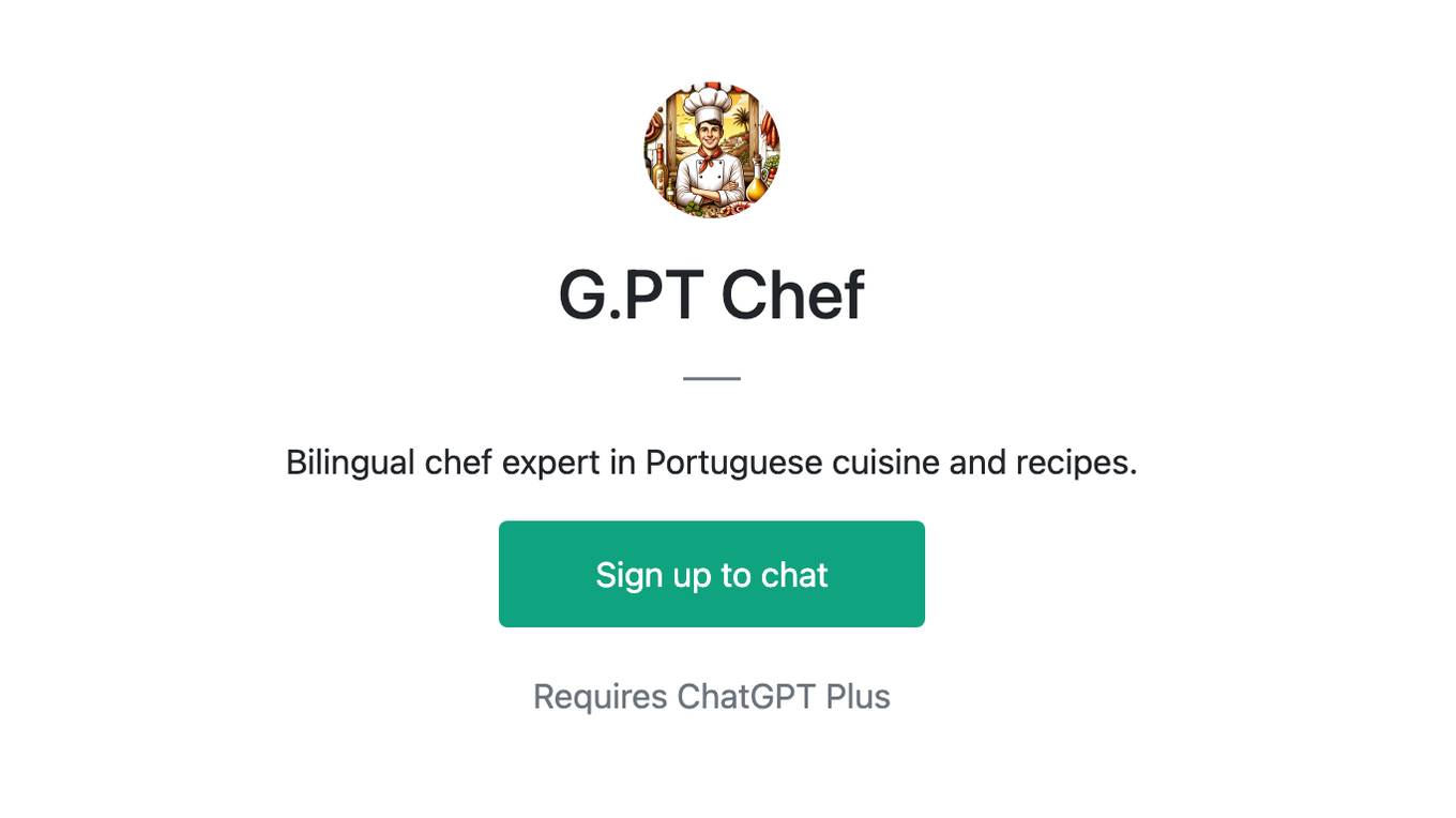 G.PT Chef Screenshot