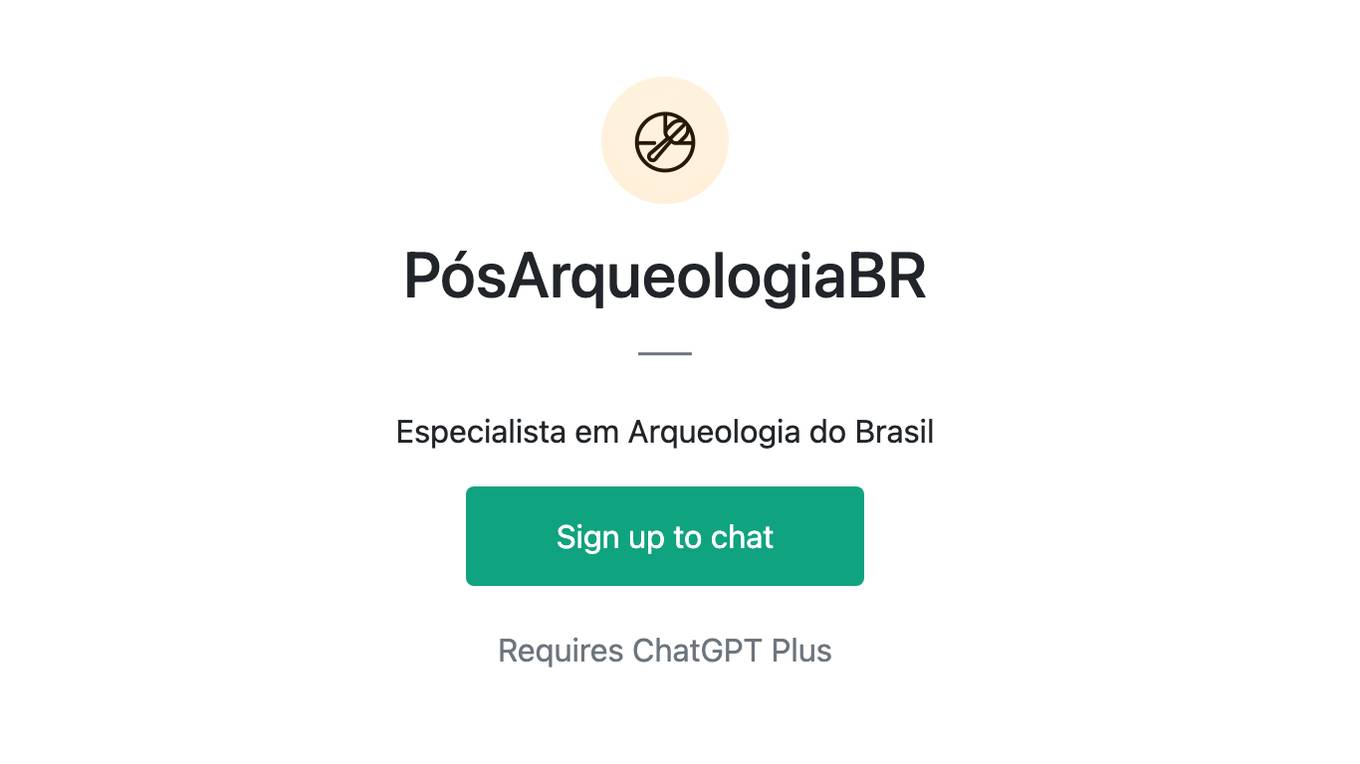 PósArqueologiaBR Screenshot