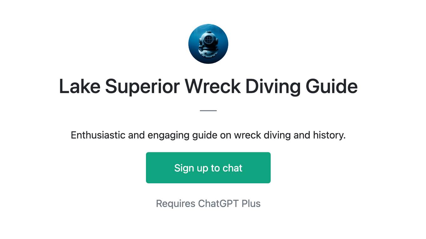 Lake Superior Wreck Diving Guide Screenshot