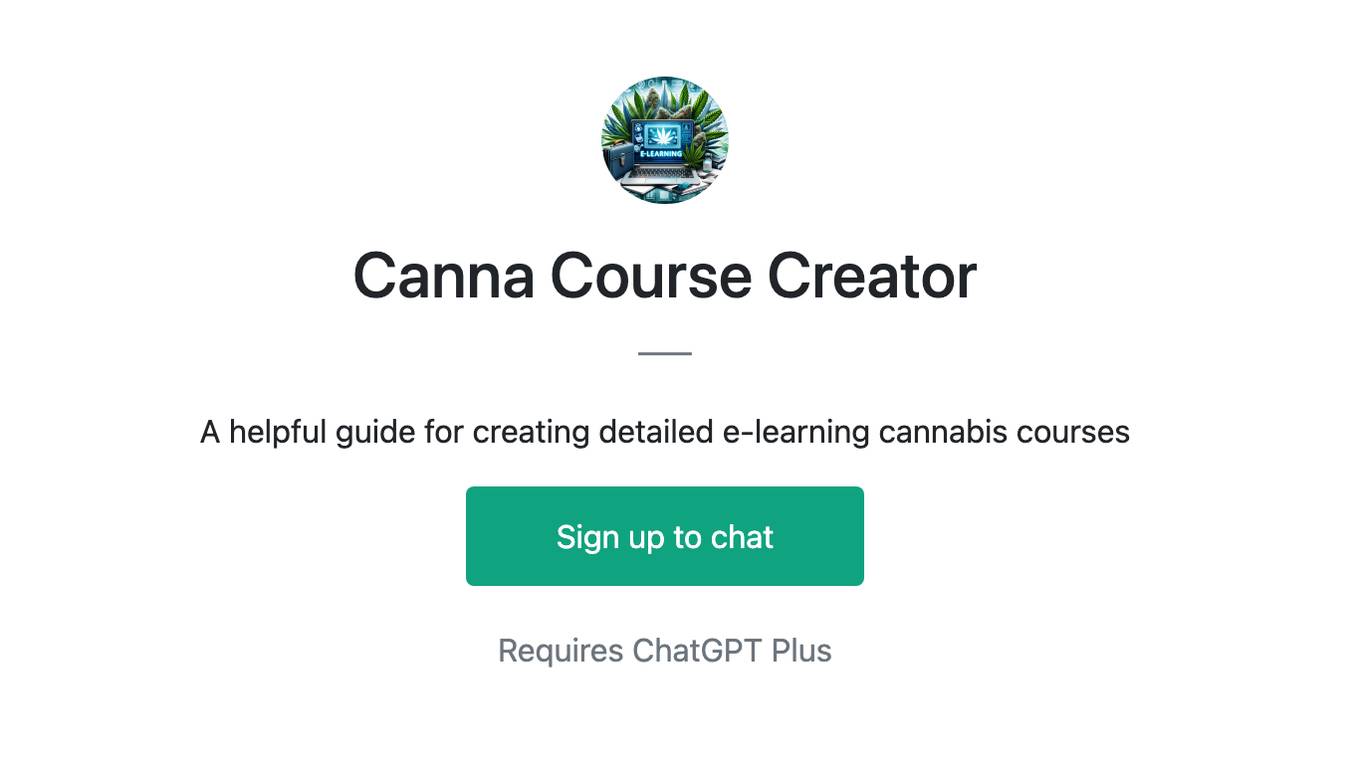 Canna Course Creator Screenshot