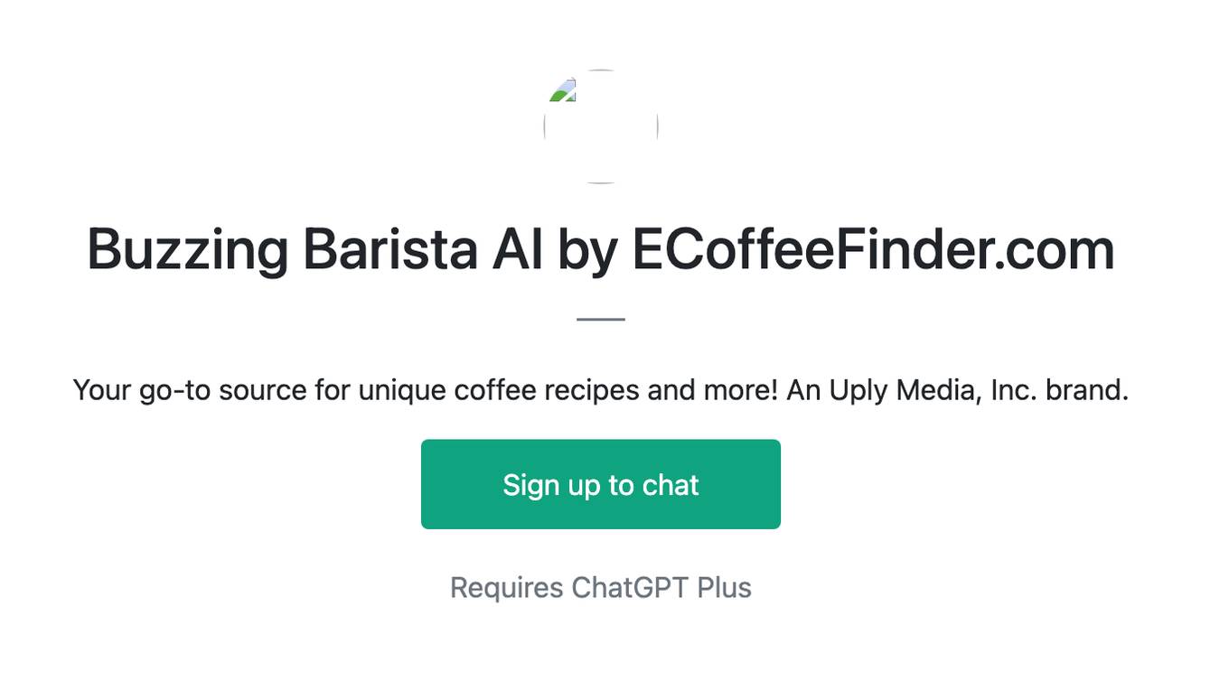 Buzzing Barista AI by ECoffeeFinder.com Screenshot