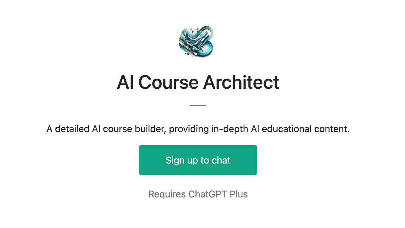 AI Course Architect Screenshot