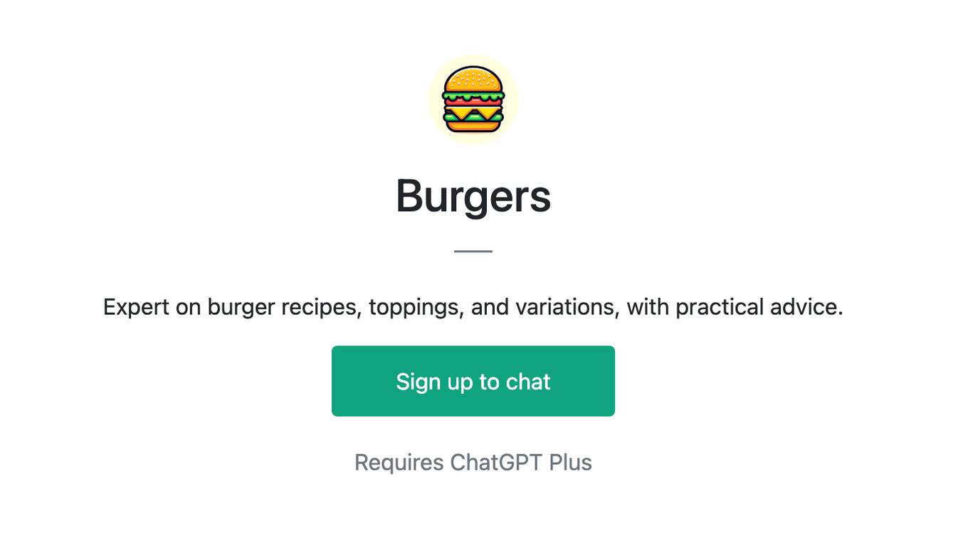 Burgers Screenshot