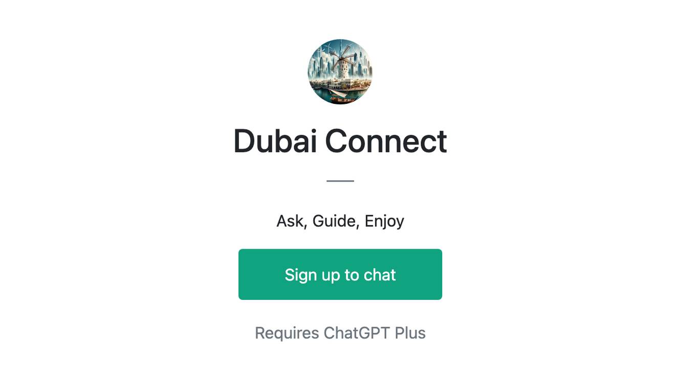 Dubai Connect Screenshot