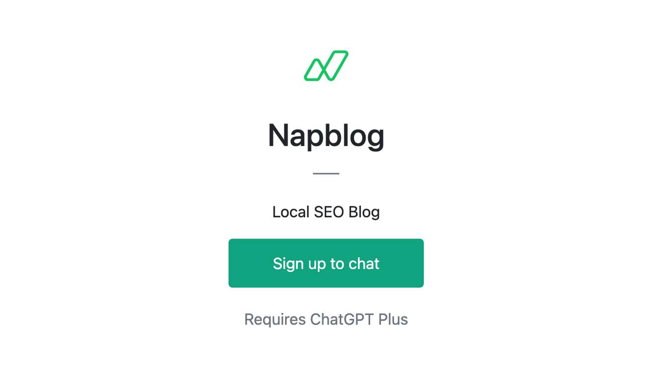 Napblog Screenshot