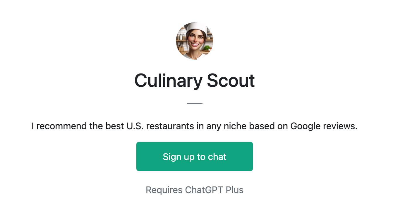 Culinary Scout Screenshot