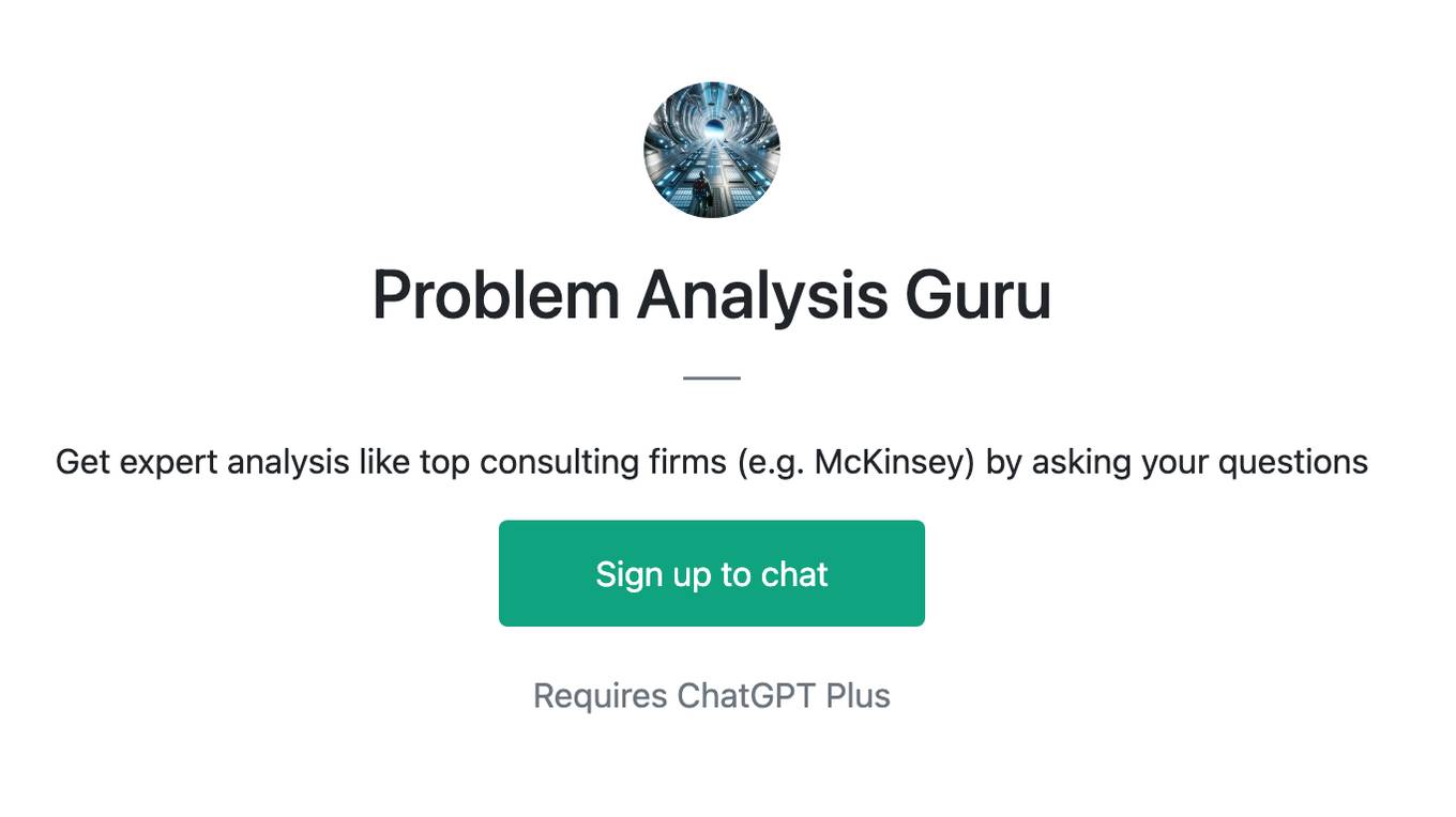 Problem Analysis Guru Screenshot