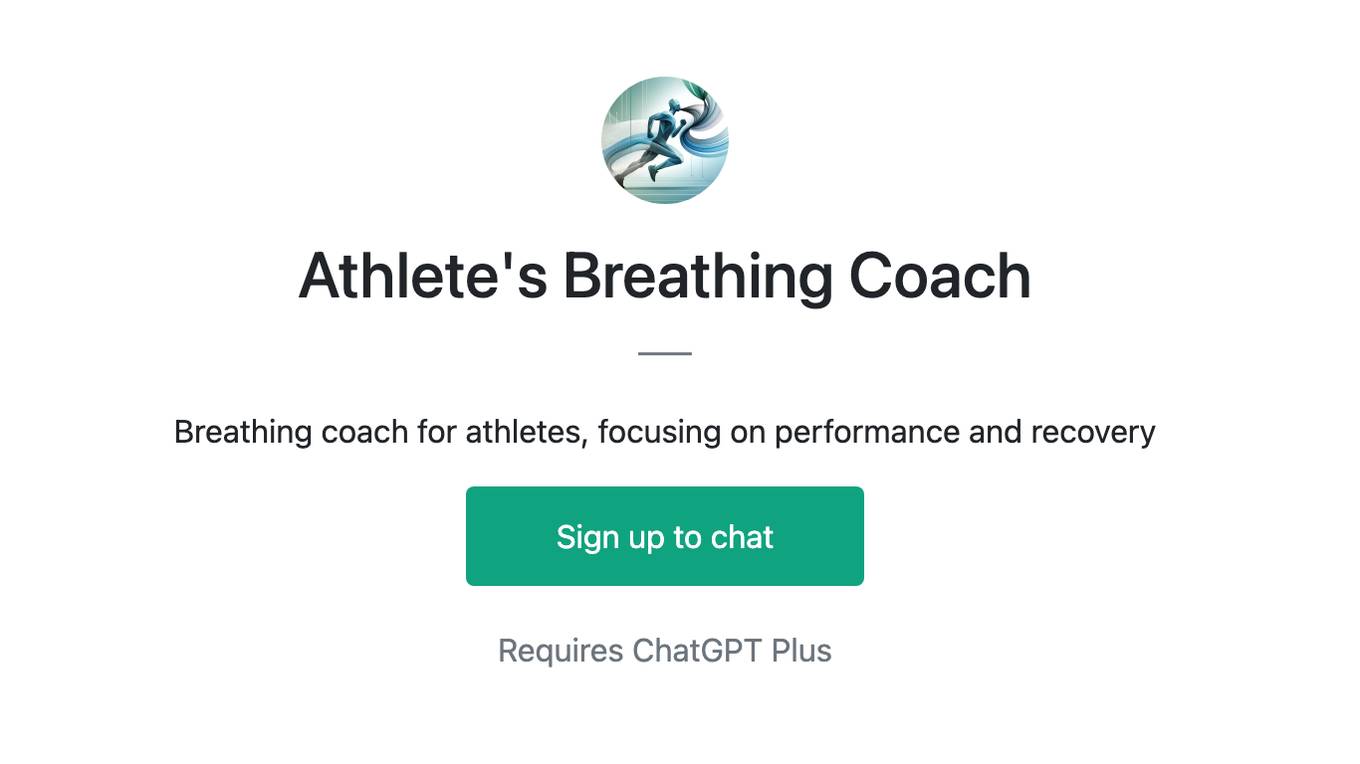 Athlete's Breathing Coach Screenshot