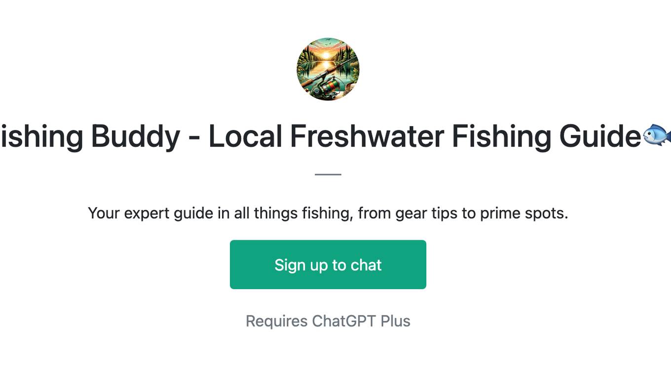 Fishing Buddy - Local Freshwater Fishing Guide🐟 Screenshot