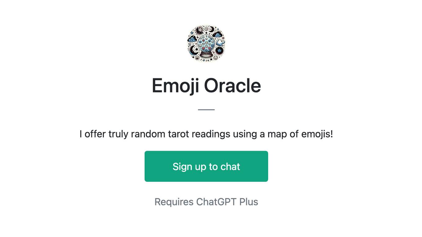 Emoji Oracle Screenshot