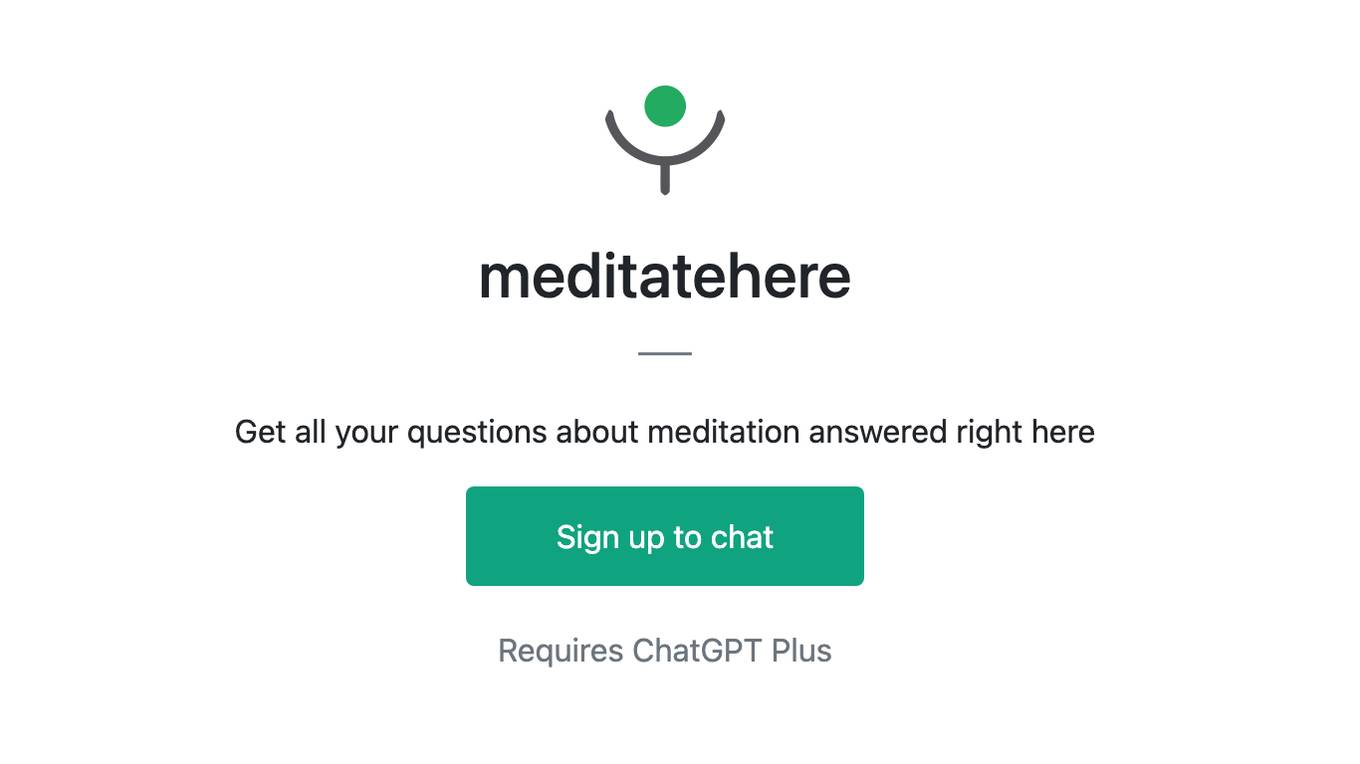 meditatehere Screenshot