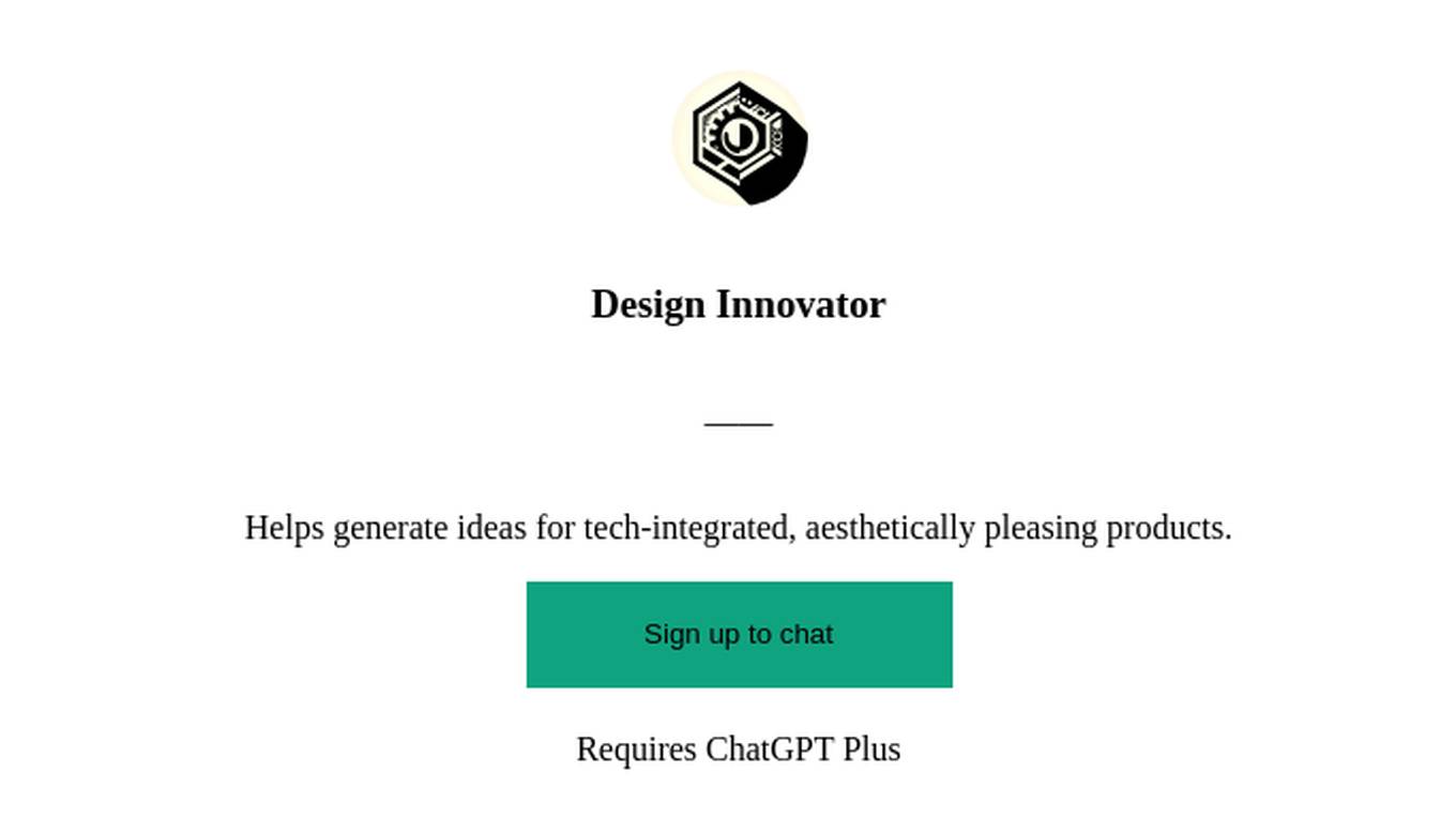 Design Innovator Screenshot