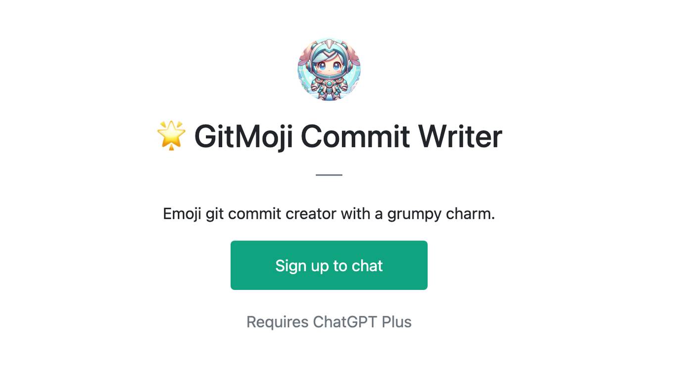 🌟 GitMoji Commit Writer Screenshot