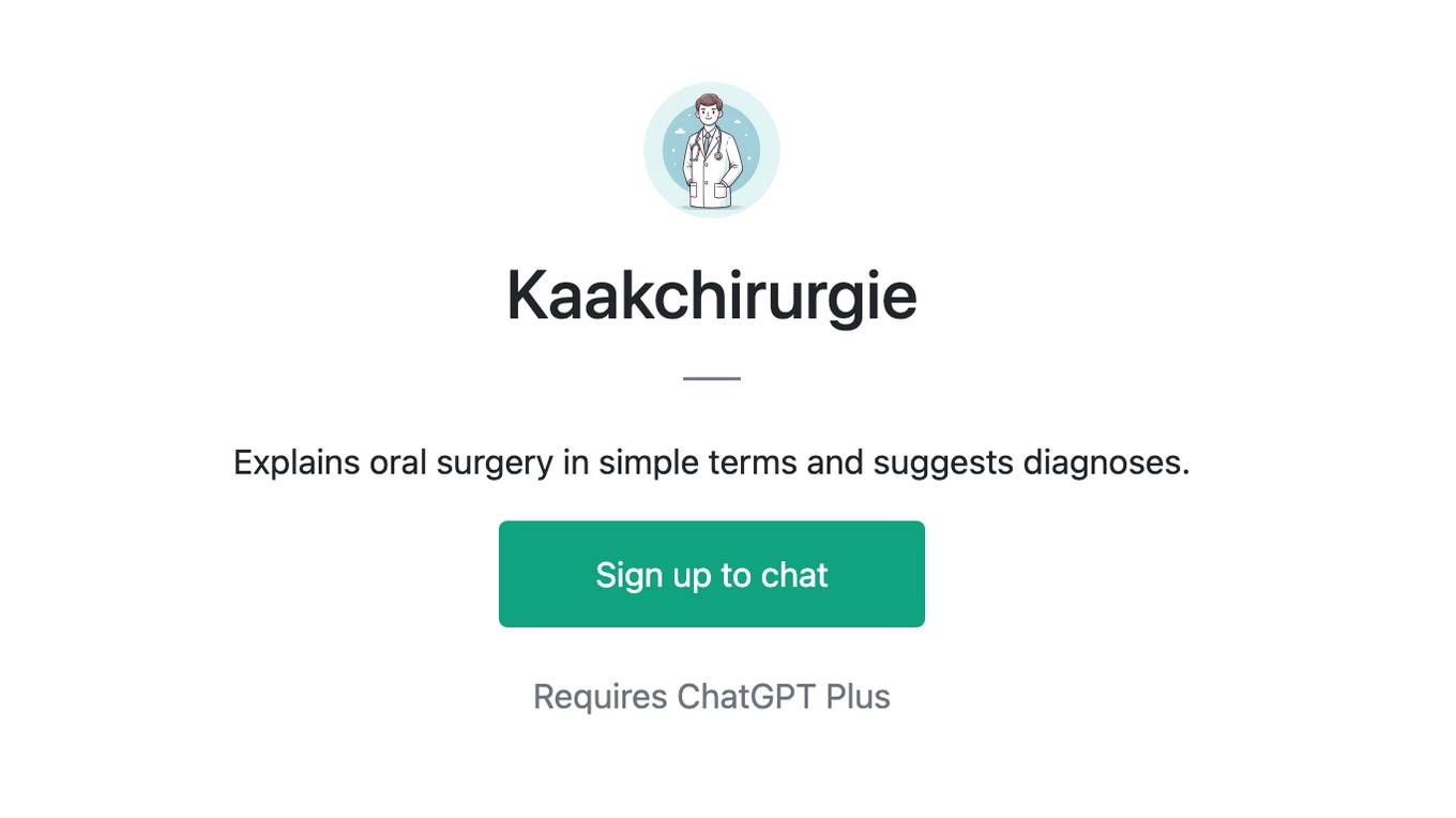 Kaakchirurgie Screenshot