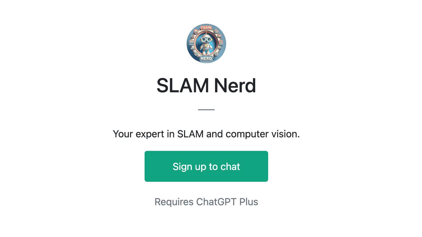 SLAM Nerd Screenshot