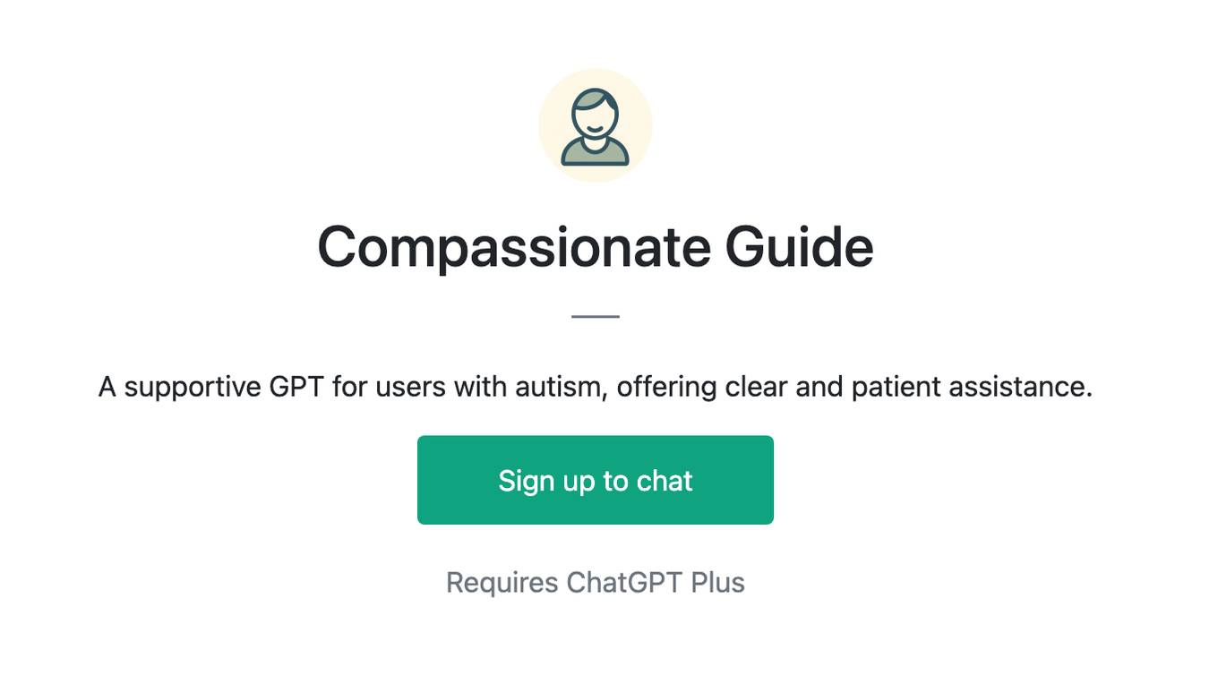 Compassionate Guide Screenshot