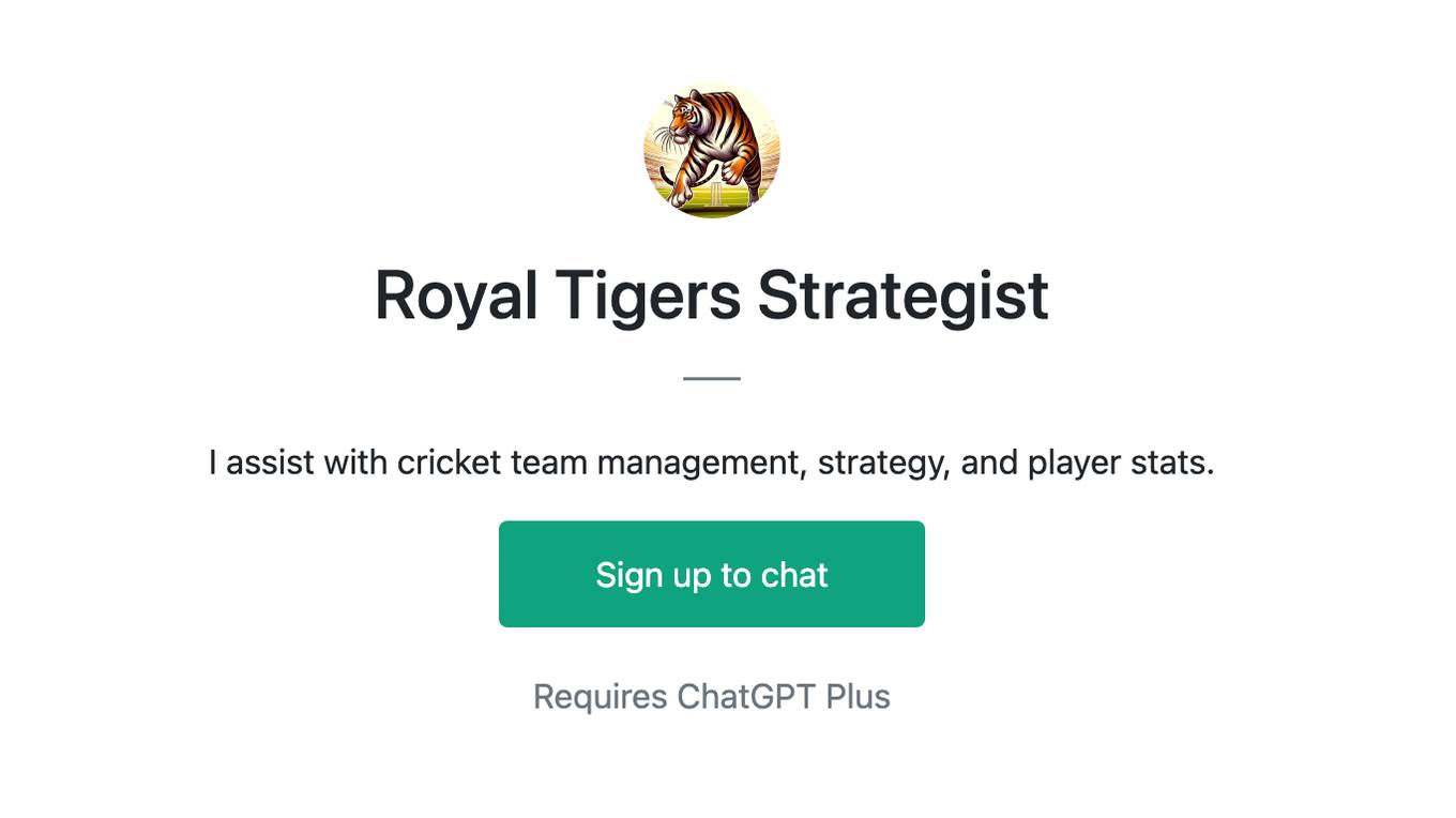 Royal Tigers Strategist Screenshot