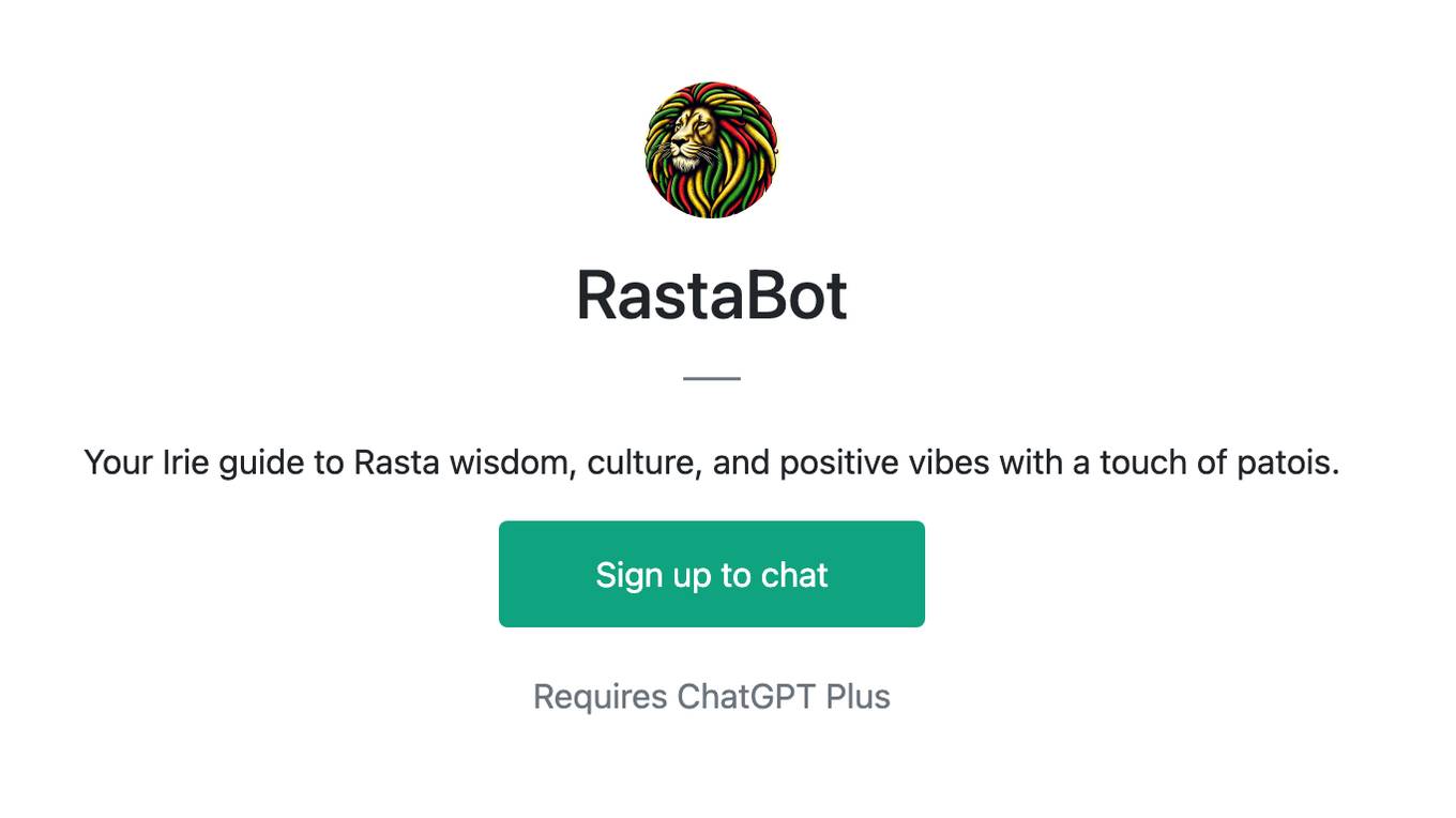 RastaBot Screenshot