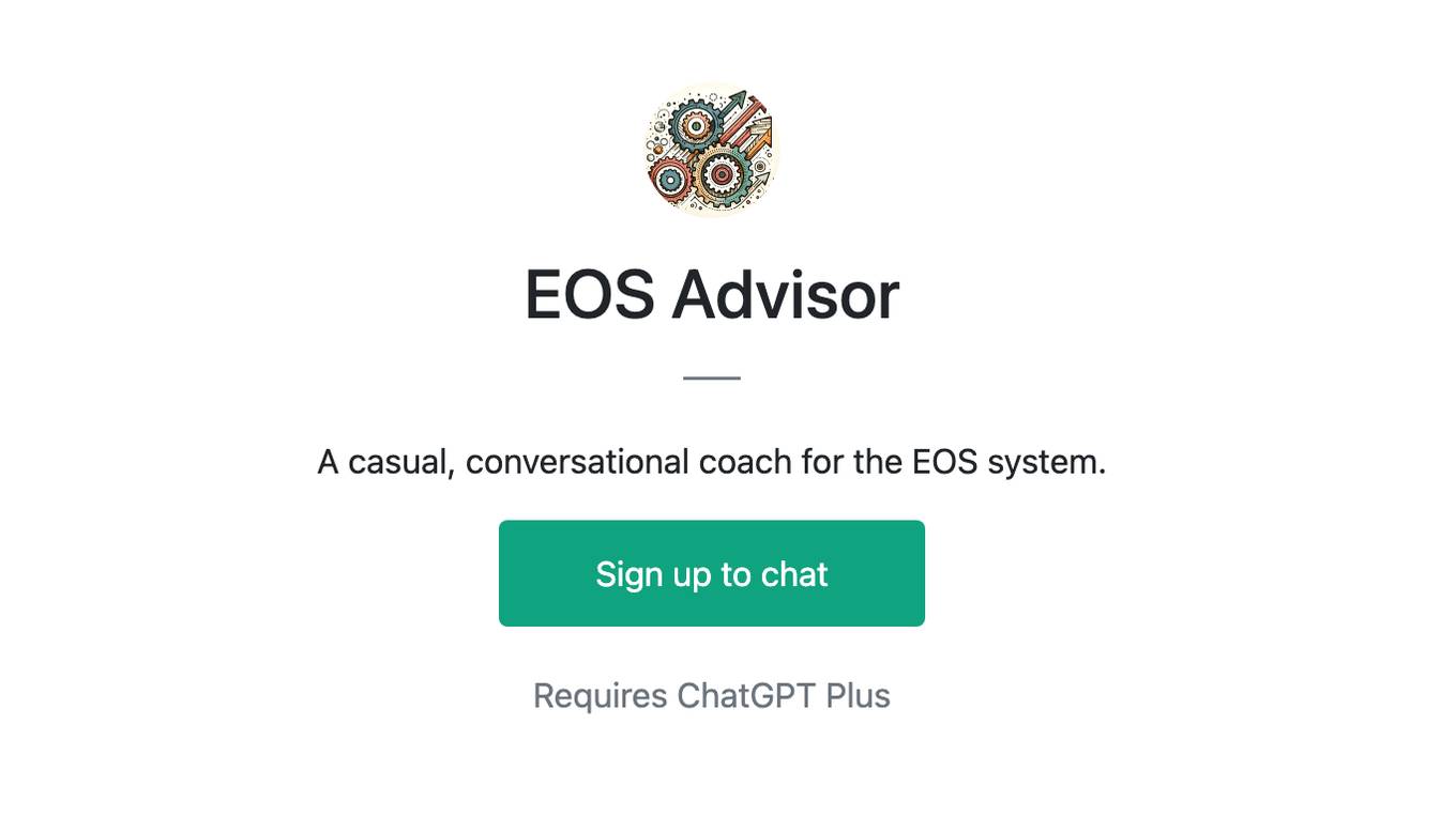 EOS Advisor Screenshot