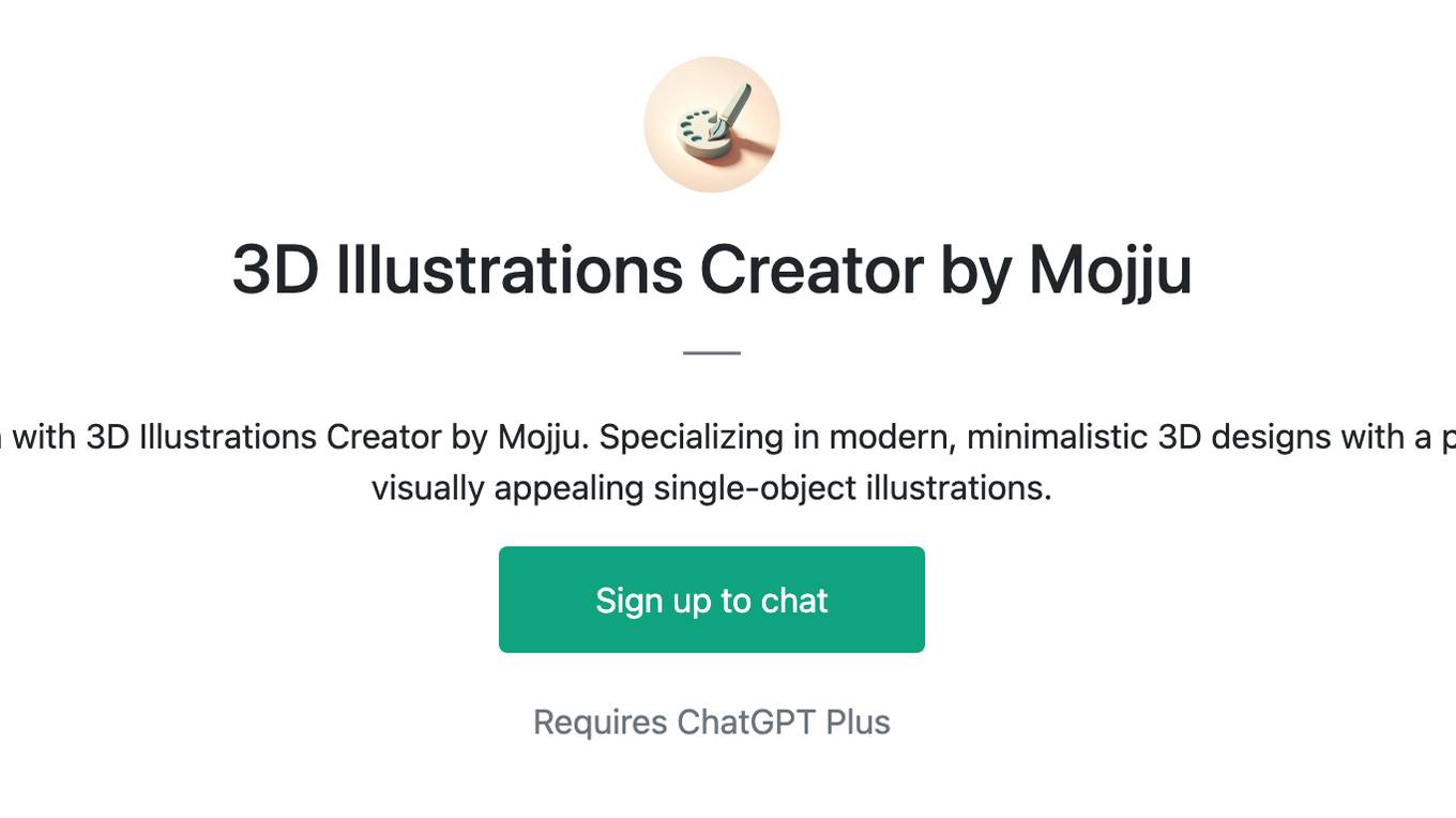 3D Illustrations Creator by Mojju Screenshot