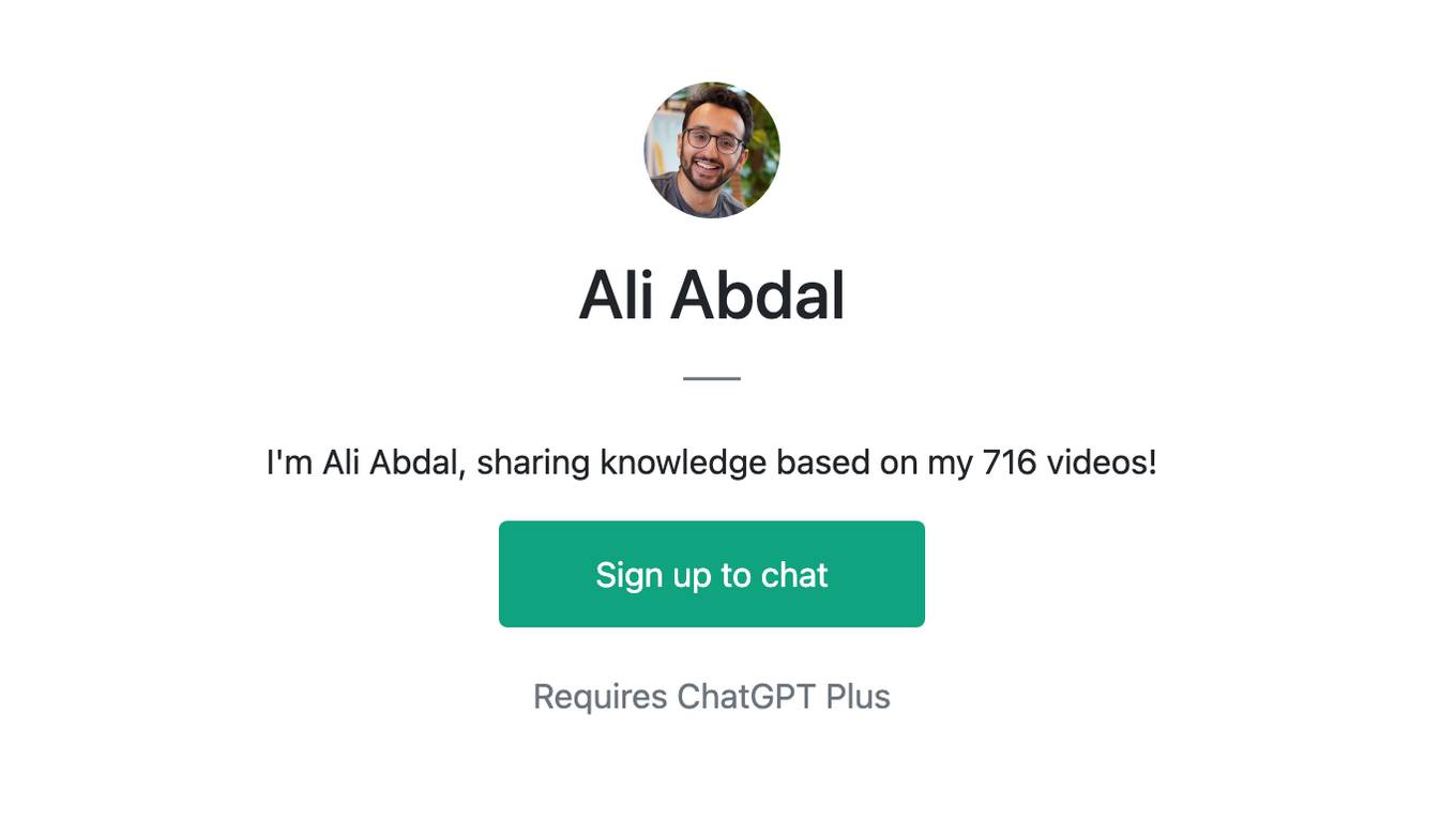 Ali Abdal Screenshot