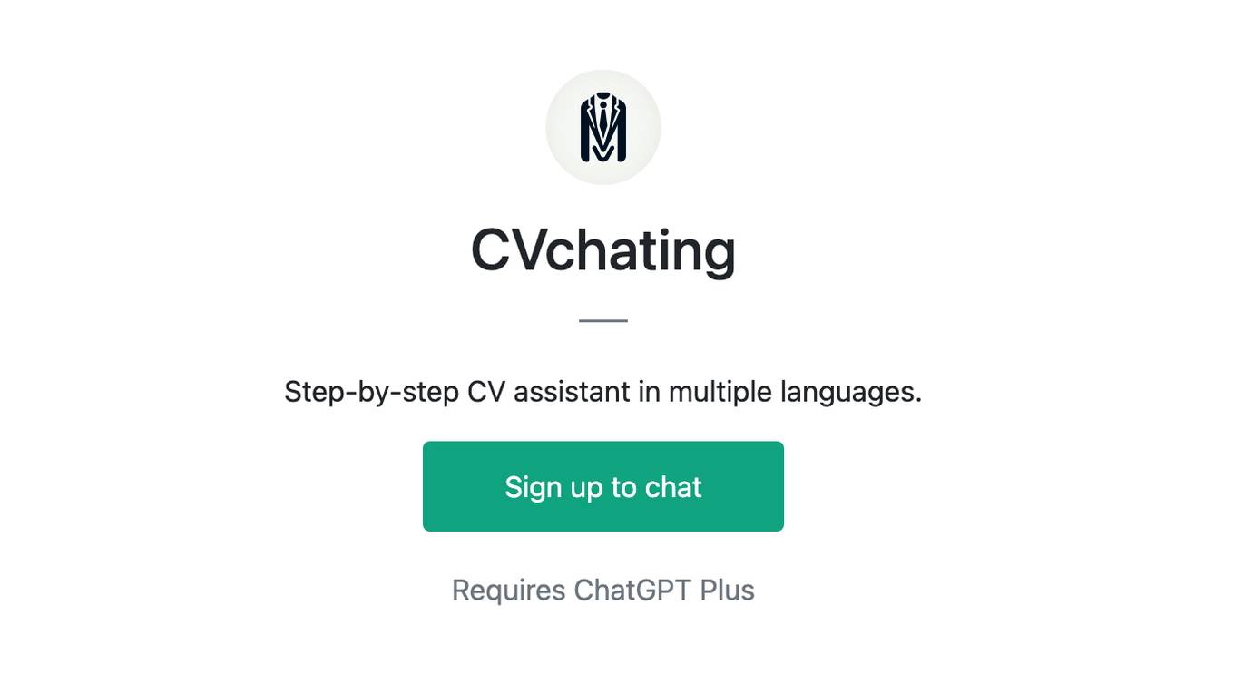 CVchating Screenshot