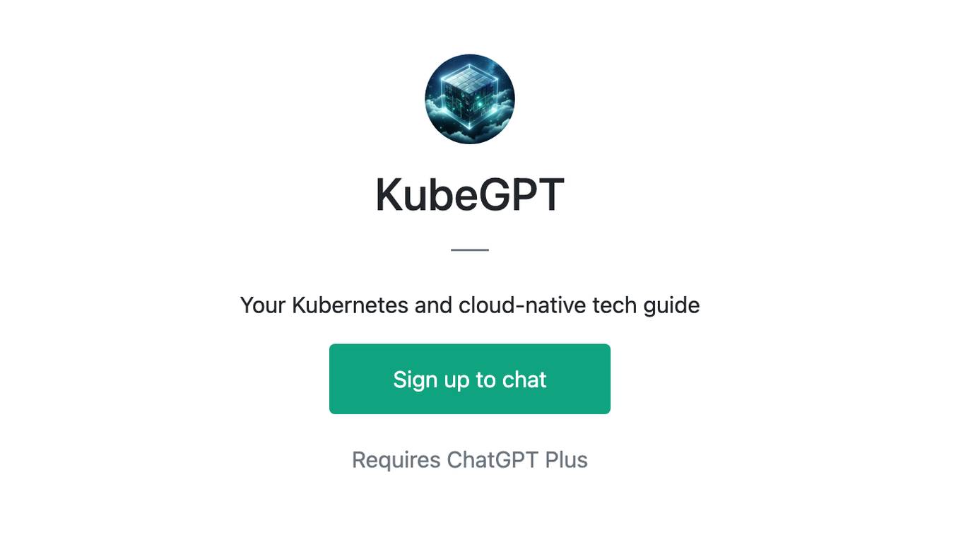 KubeGPT Screenshot