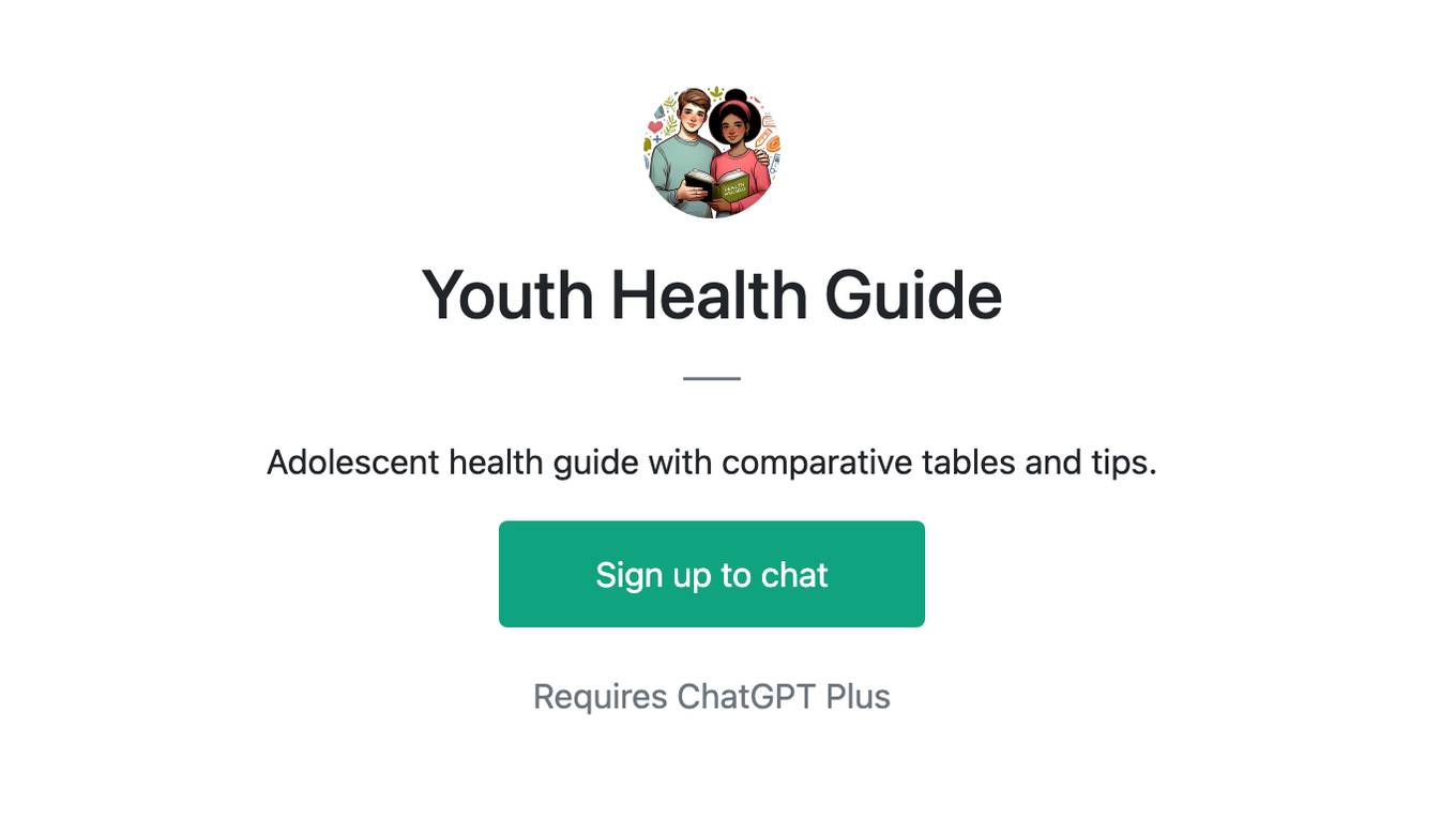 Youth Health Guide Screenshot