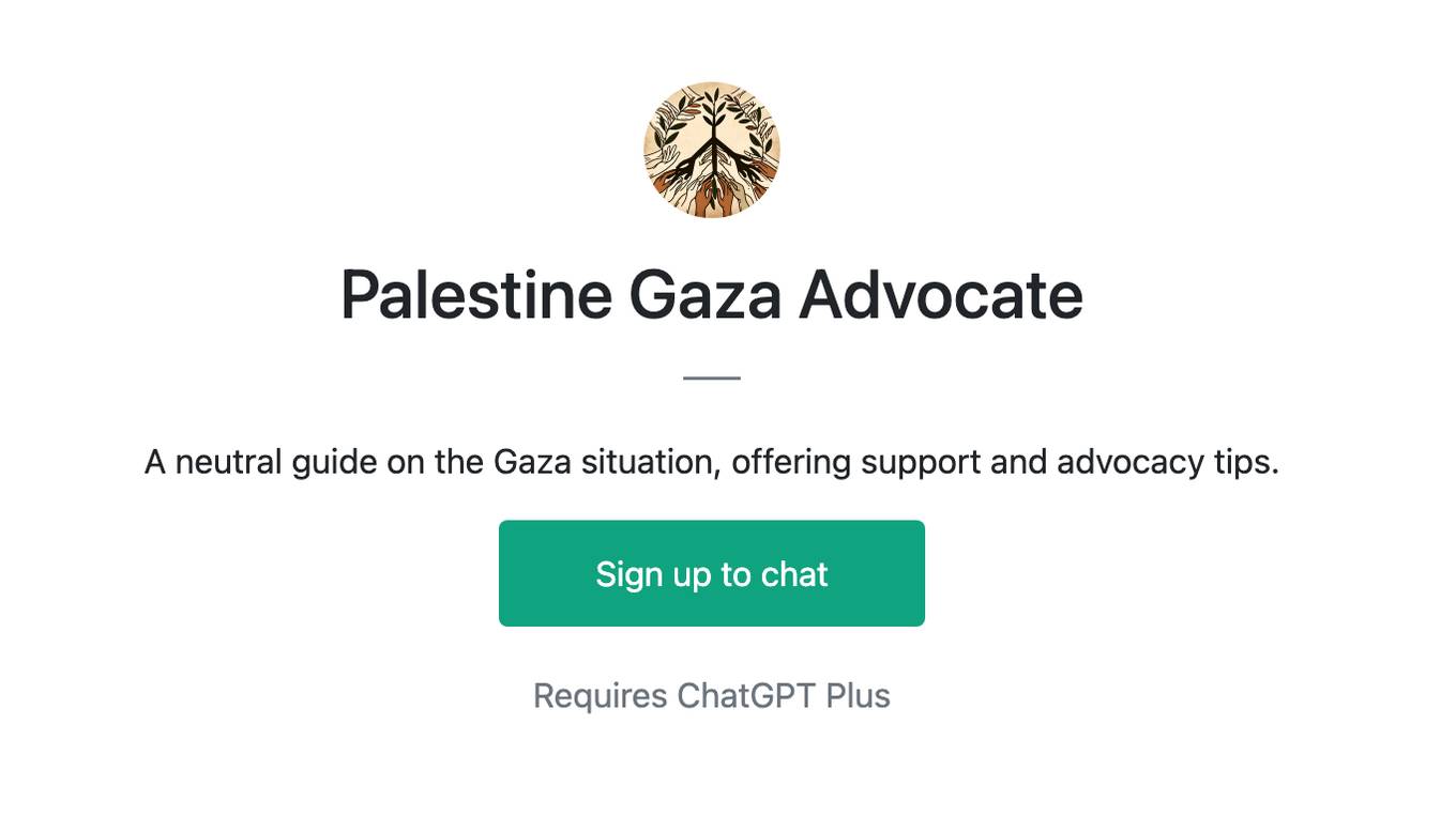 Palestine Gaza Advocate Screenshot