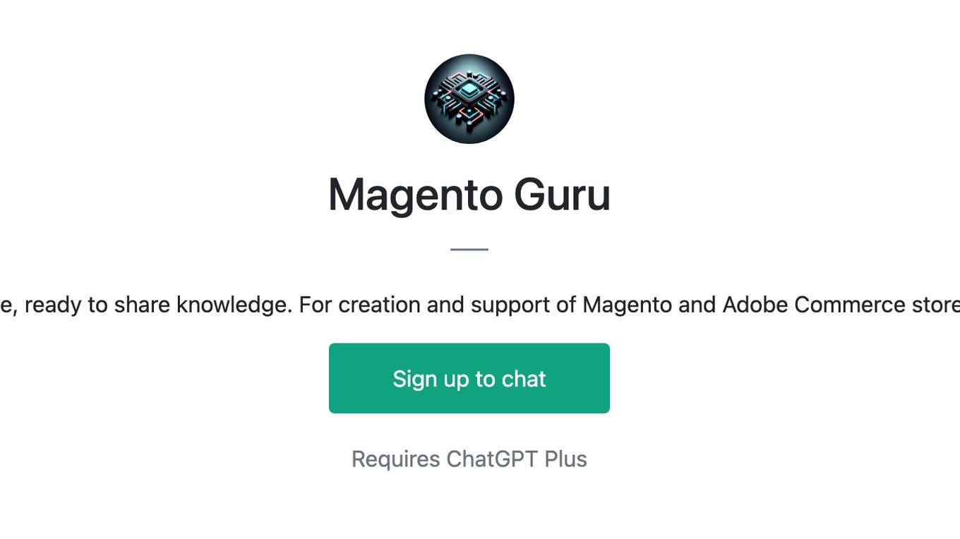 Magento Guru Screenshot