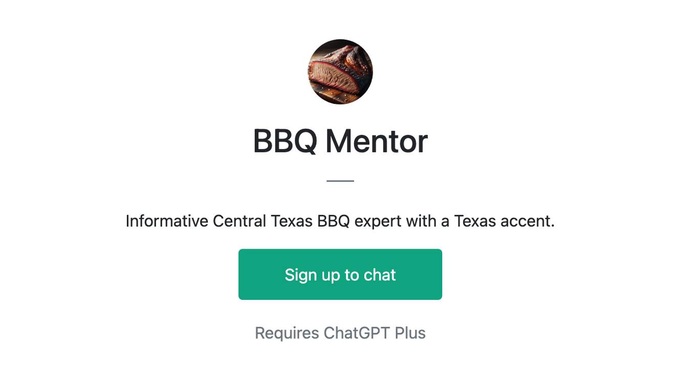 BBQ Mentor Screenshot