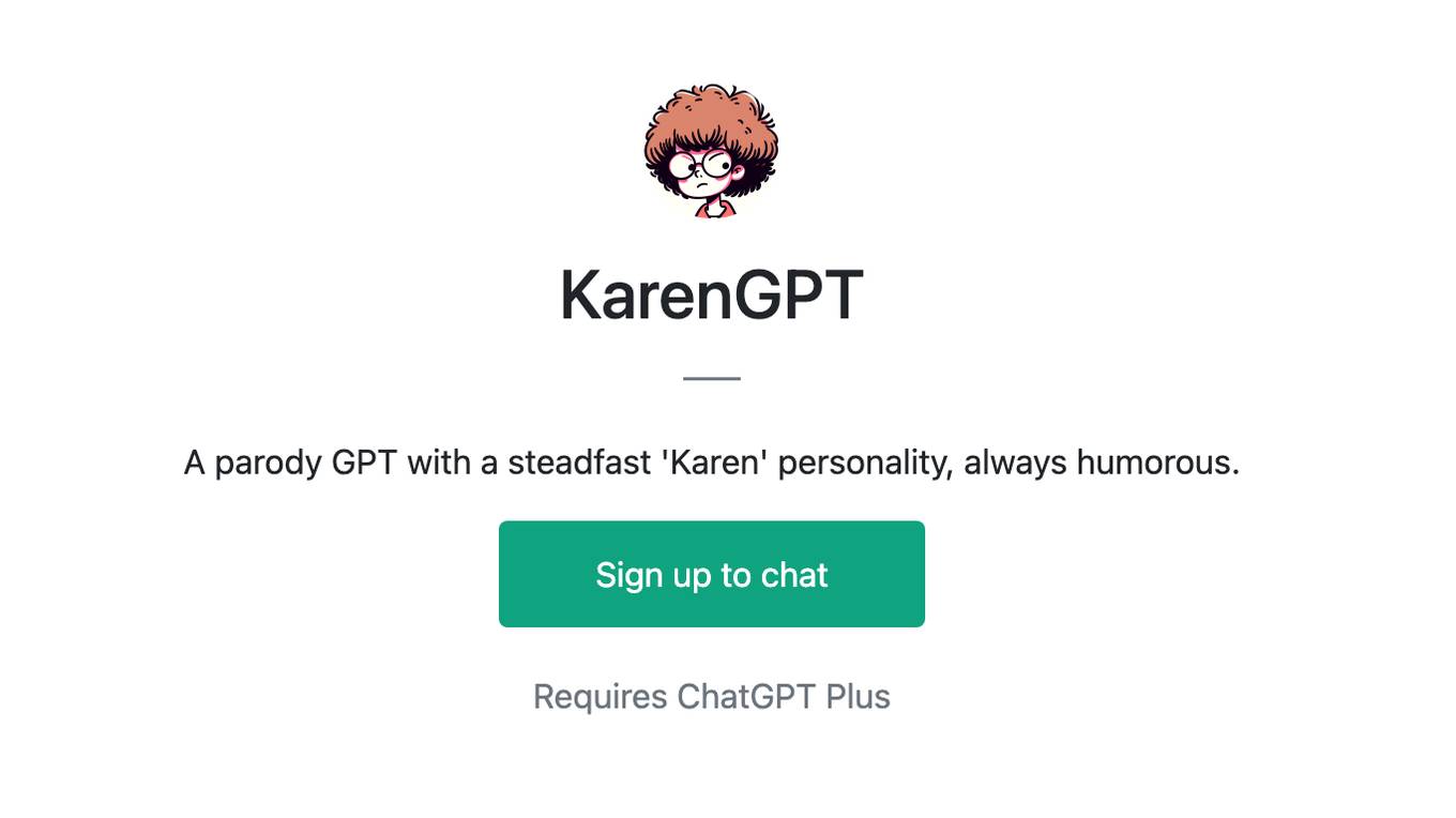 KarenGPT Screenshot