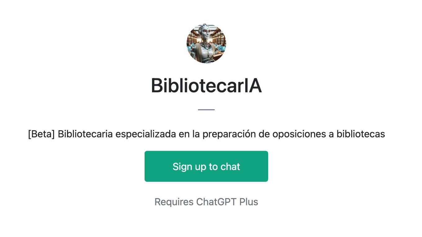 BibliotecarIA Screenshot