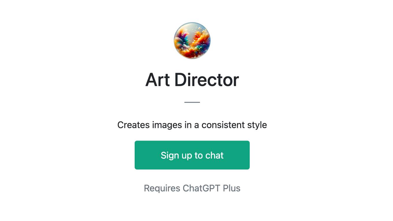 Art Director Screenshot