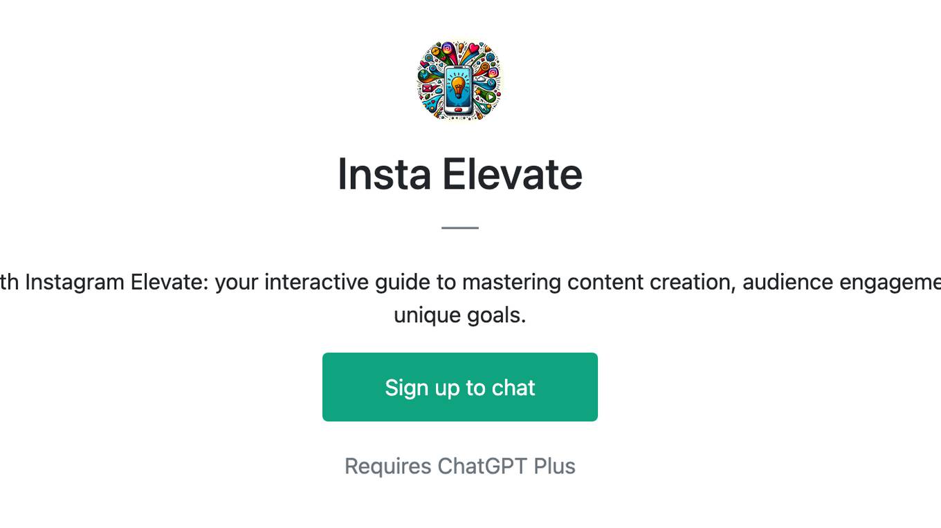 Insta Elevate Screenshot