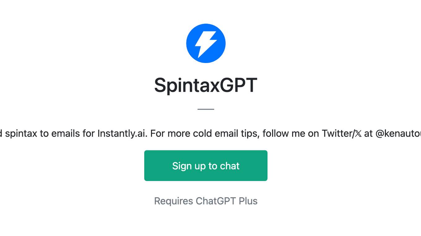 SpintaxGPT Screenshot