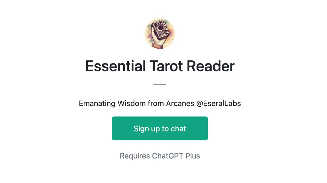 Essential Tarot Reader Screenshot