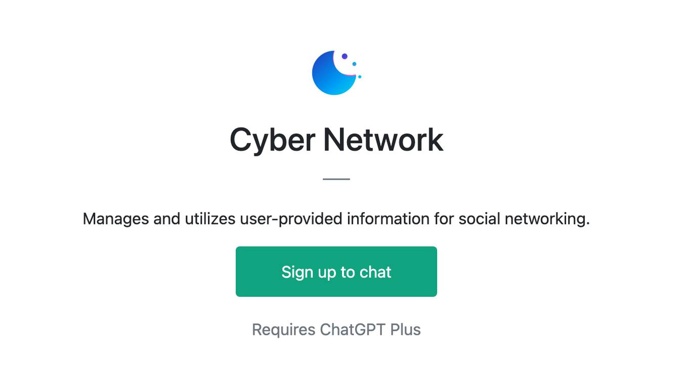 Cyber Network Screenshot