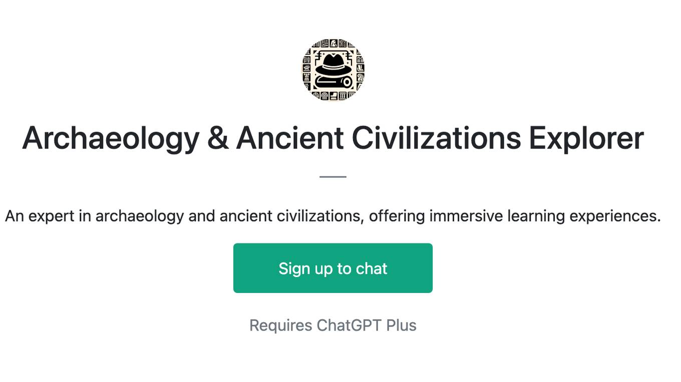 Archaeology & Ancient Civilizations Explorer Screenshot