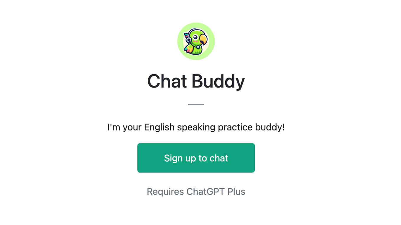 Chat Buddy Screenshot