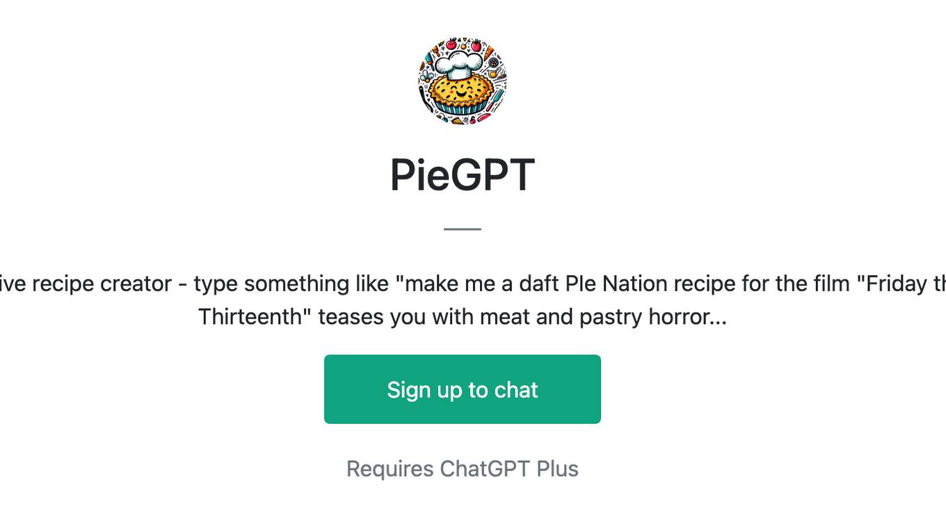 PieGPT Screenshot