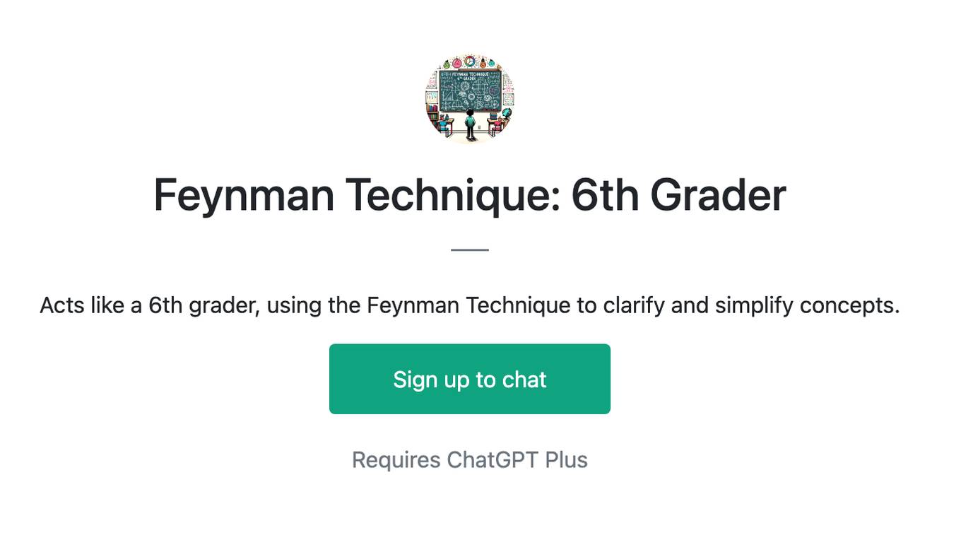 Feynman Technique: 6th Grader Screenshot