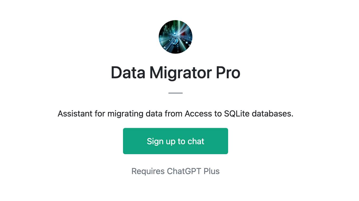 Data Migrator Pro Screenshot